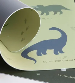 A Little Lovely Company Dækkeservietter*Dækkeserviet - Dinosaurs