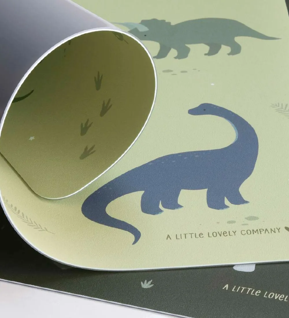 A Little Lovely Company Dækkeservietter*Dækkeserviet - Dinosaurs