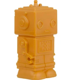 A Little Lovely Company Natlamper|Fritstående Lamper*Lampe - 14 cm - Robot - Aztec Gold