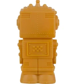 A Little Lovely Company Natlamper|Fritstående Lamper*Lampe - 14 cm - Robot - Aztec Gold