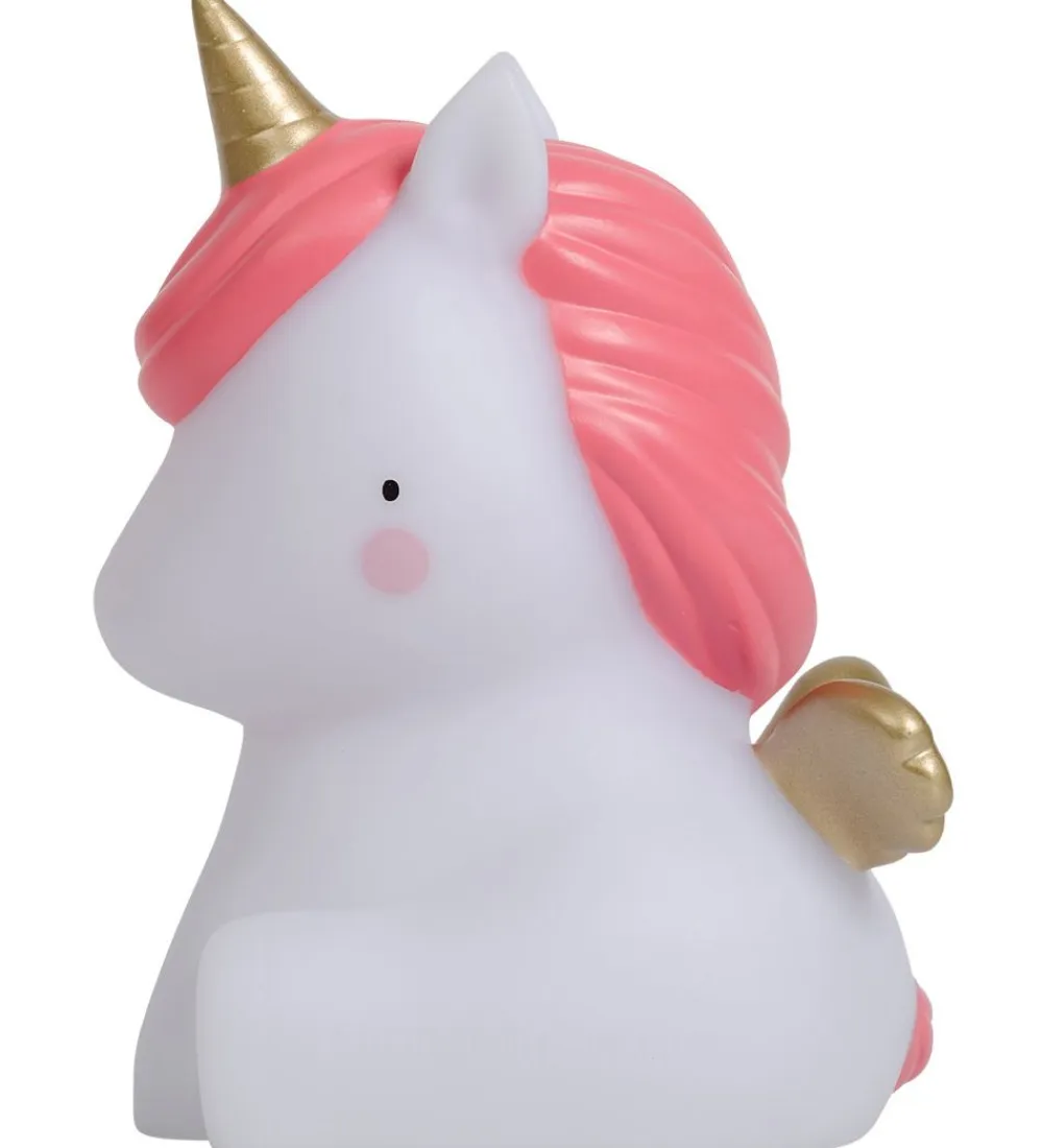 Natlamper|Fritstående Lamper-A Little Lovely Company Lampe - Limited Edition - 13cm - Unicorn