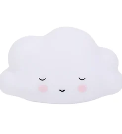 A Little Lovely Company Natlamper|Fritstående Lamper*Natlampe - 9x16x5,5 cm - Sleeping Cloud