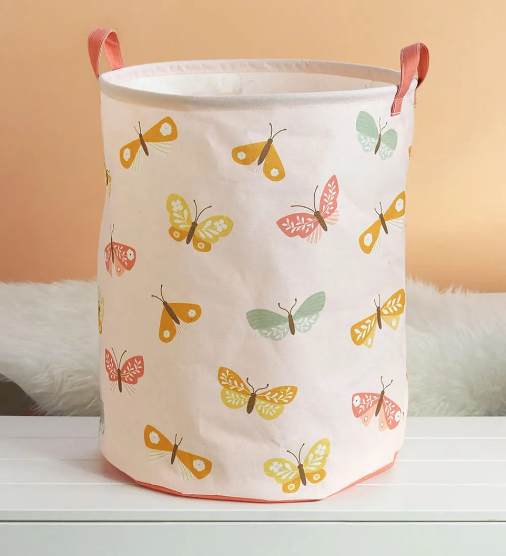 A Little Lovely Company Kurve*Opbevaringskurv - 40x50 cm - Butterflies