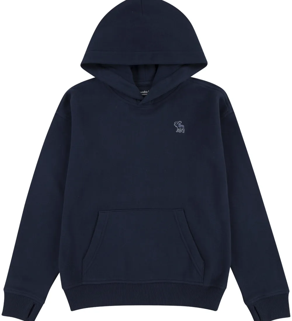 Abercrombie & Fitch Hættetrøjer*Hættetrøje - Navy Blazer