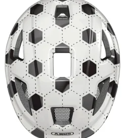 Abus Børnesikkerhed|Cykelhjelme*Cykelhjelm - Anuky 2.0 - White Football