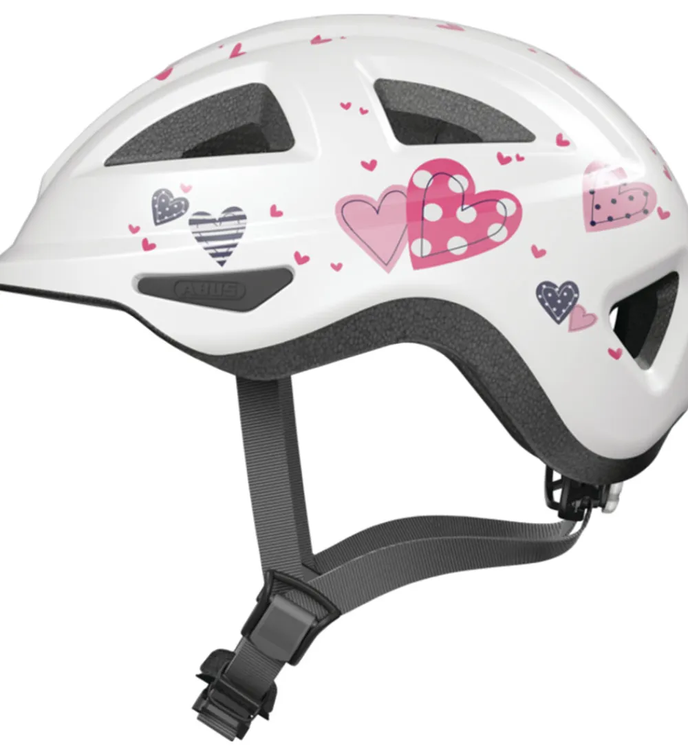 Børnesikkerhed|Cykelhjelme-Abus Cykelhjelm - Anuky 2.0 ACE - White Heart