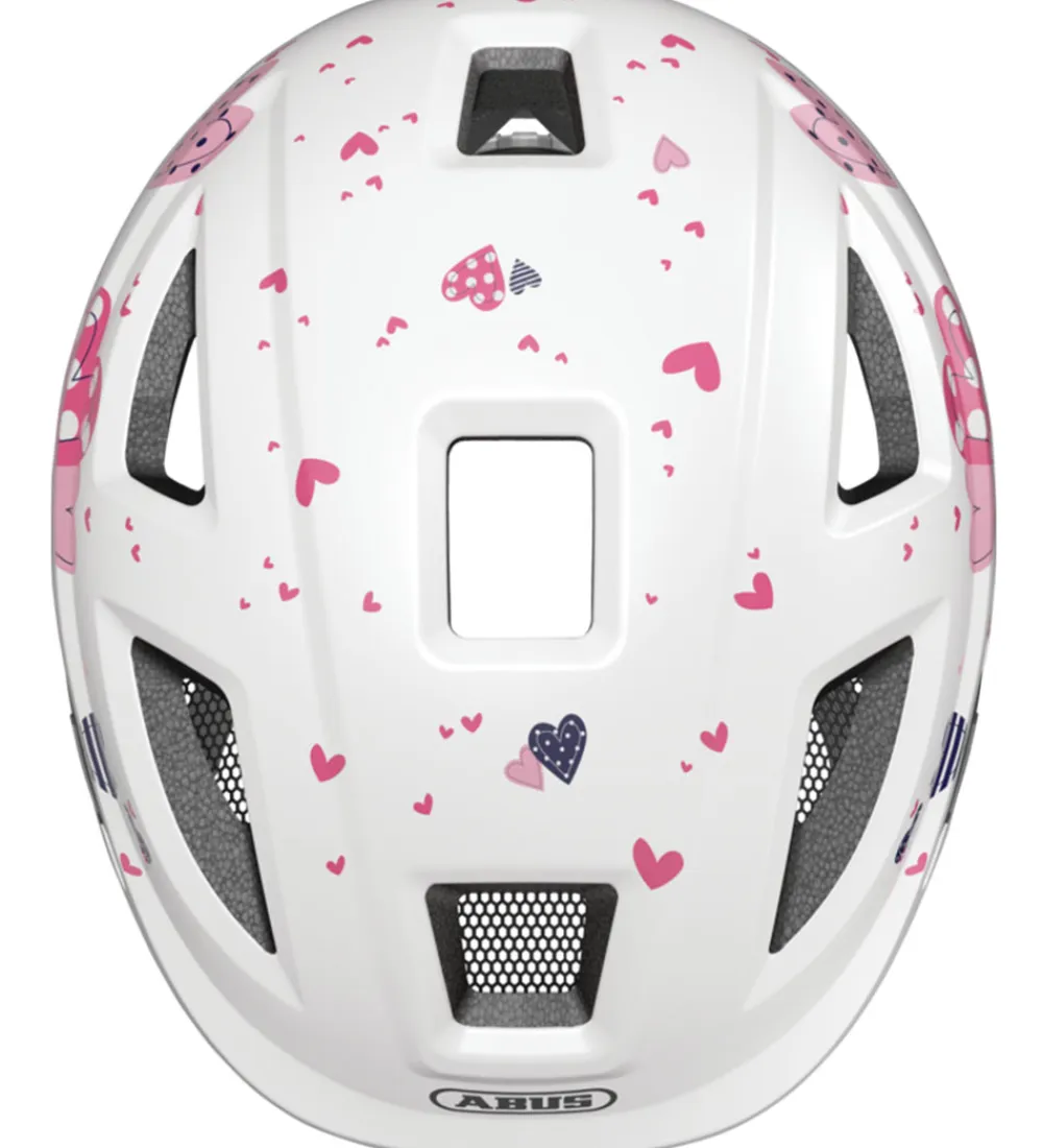 Børnesikkerhed|Cykelhjelme-Abus Cykelhjelm - Anuky 2.0 ACE - White Heart