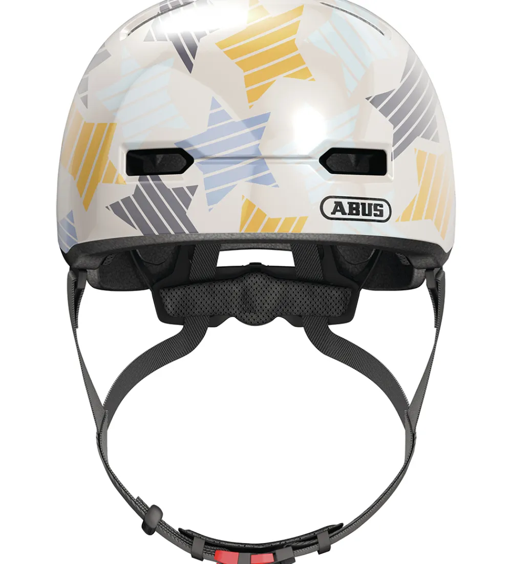 Børnesikkerhed|Cykelhjelme-Abus Cykelhjelm - Skurb Kid - Grey Stars