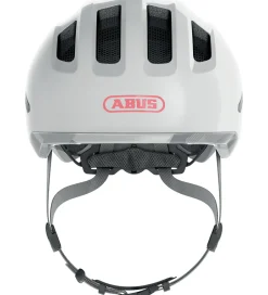 Børnesikkerhed|Cykelhjelme-Abus Cykelhjelm - Smiley 3.0 Ace Led - Shiny White
