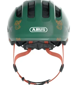 Abus Børnesikkerhed|Cykelhjelme*Cykelhjelm - Smiley 3.0 - Green Robo