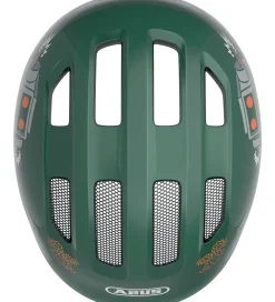 Abus Børnesikkerhed|Cykelhjelme*Cykelhjelm - Smiley 3.0 - Green Robo