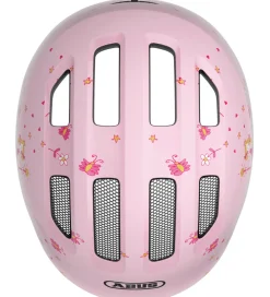 Abus Børnesikkerhed|Cykelhjelme*Cykelhjelm - Smiley 3.0 - Rose Princess