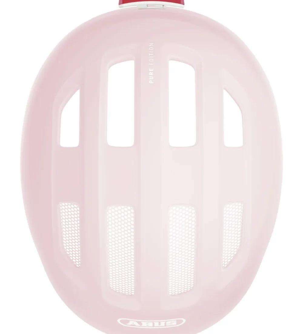 Børnesikkerhed|Cykelhjelme-Abus Cykelhjelm - Smiley 3.0 Ace Led - Pure Rose