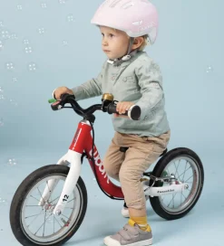 Børnesikkerhed|Cykelhjelme-Abus Cykelhjelm - Smiley 3.0 Ace Led - Pure Rose