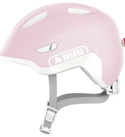 Abus Børnesikkerhed|Cykelhjelme*Cykelhjelm - Smiley 3.0 Ace Led - Pure Rose
