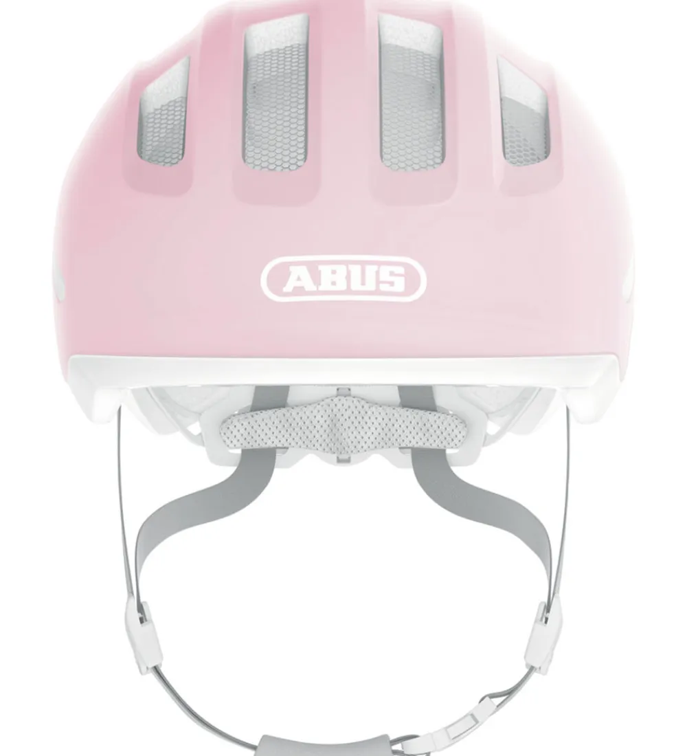 Abus Børnesikkerhed|Cykelhjelme*Cykelhjelm - Smiley 3.0 Ace Led - Pure Rose