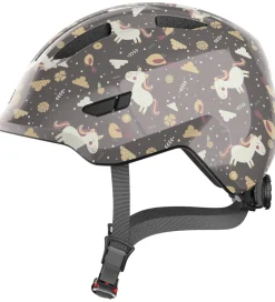 Børnesikkerhed|Cykelhjelme-Abus Cykelhjelm - Smiley 3.0 - Grey Horse