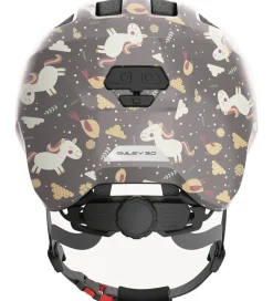 Børnesikkerhed|Cykelhjelme-Abus Cykelhjelm - Smiley 3.0 - Grey Horse