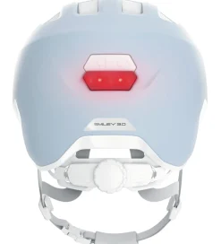 Børnesikkerhed|Cykelhjelme-Abus Cykelhjelm - Smiley 3.0 ACE LED - Pure Aqua