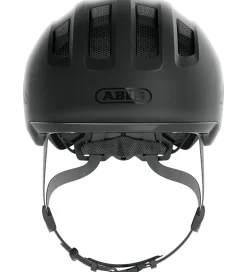 Abus Børnesikkerhed|Cykelhjelme*Cykelhjelm - Smiley 3.0 Ace Led - Velvet Black
