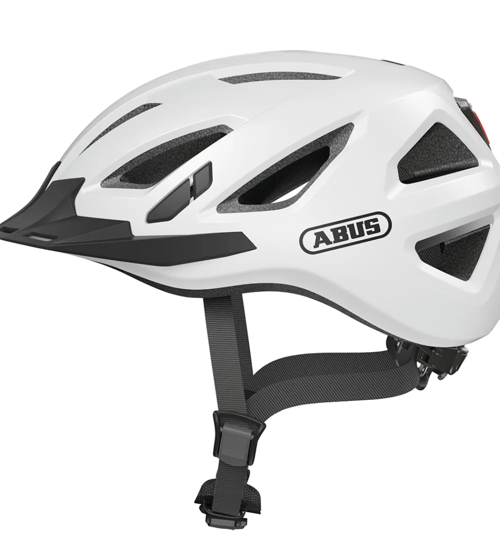 Børnesikkerhed|Cykelhjelme-Abus Cykelhjelm - Urban-I 3.0 - Polar White
