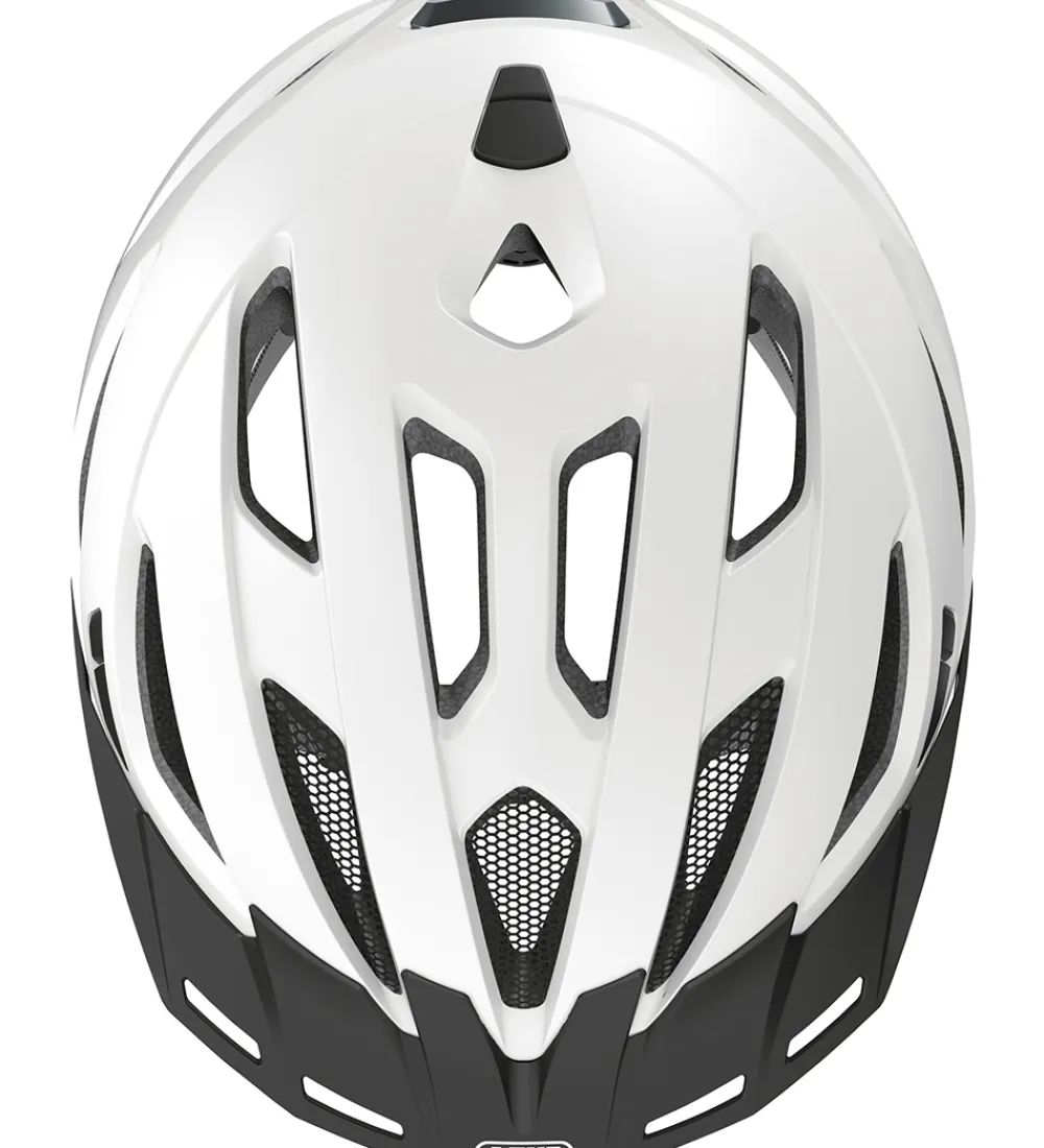 Børnesikkerhed|Cykelhjelme-Abus Cykelhjelm - Urban-I 3.0 - Polar White