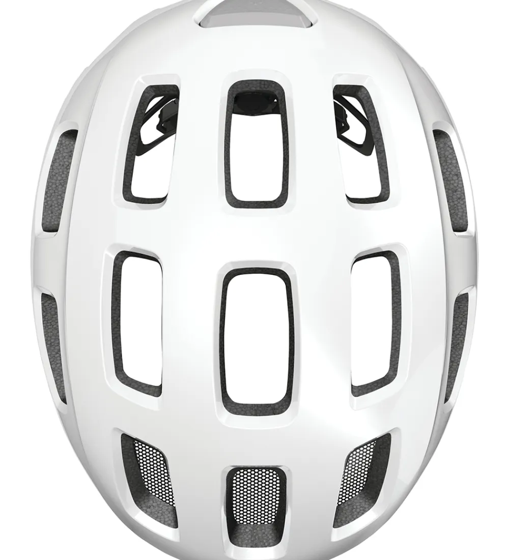 Abus Børnesikkerhed|Cykelhjelme*Cykelhjelm - Youn-I 2.0 - Pearl White