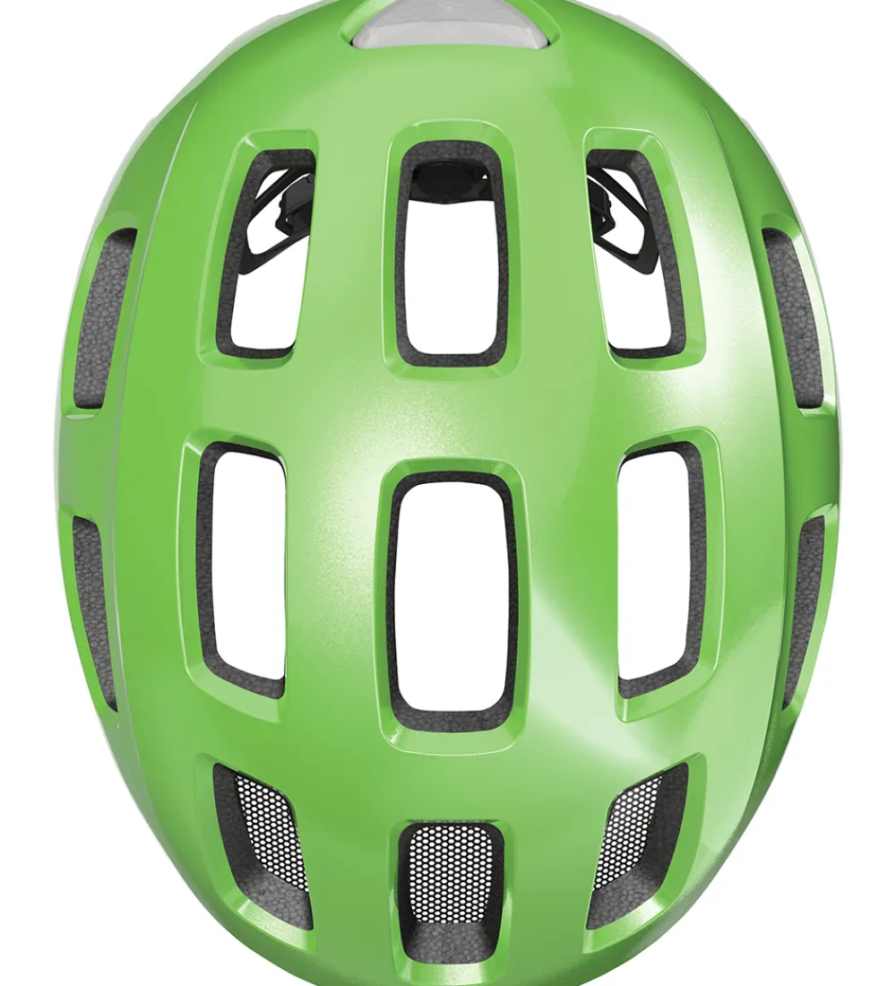 Børnesikkerhed|Cykelhjelme-Abus Cykelhjelm - Youn-I 2.0 - Sparkling Green