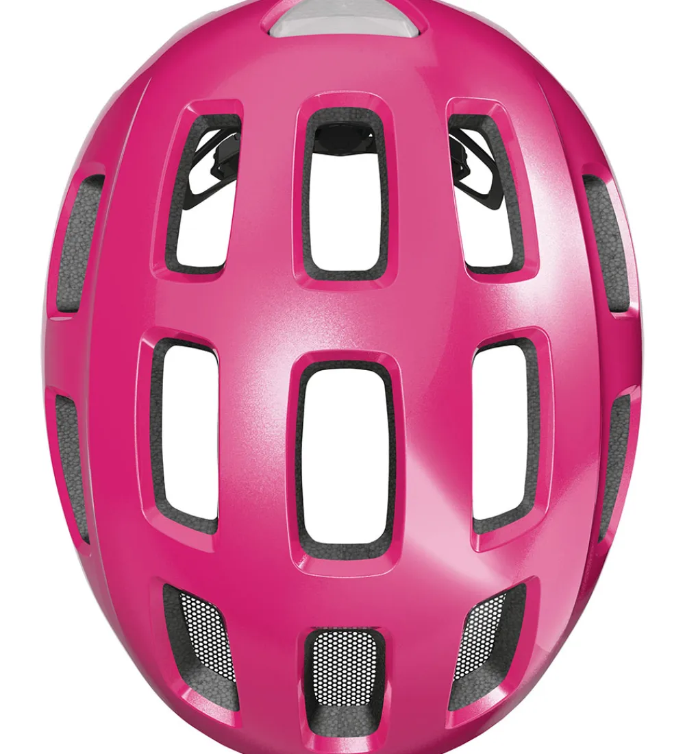 Børnesikkerhed|Cykelhjelme-Abus Cykelhjelm - Youn-I 2.0 - Sparkling Pink