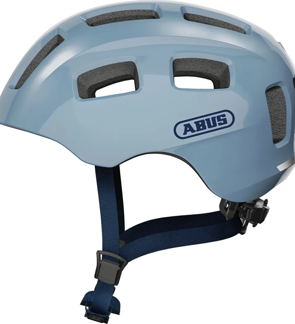Børnesikkerhed|Cykelhjelme-Abus Cykelhjelm - Youn-I 2.0 - Glacier Blue