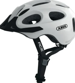 Børnesikkerhed|Cykelhjelme-Abus Cykelhjelm - Youn-I Ace - Pearl White