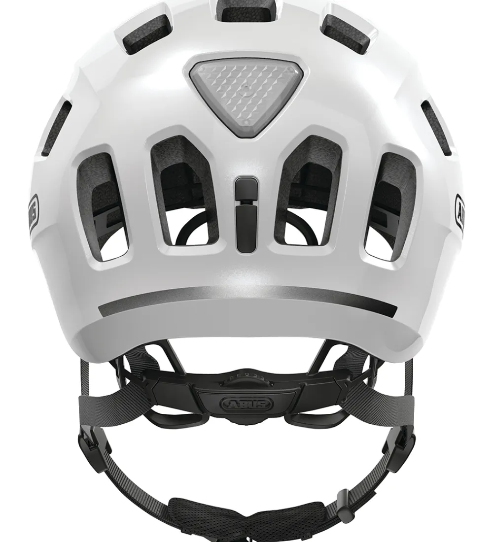 Børnesikkerhed|Cykelhjelme-Abus Cykelhjelm - Youn-I Ace - Pearl White