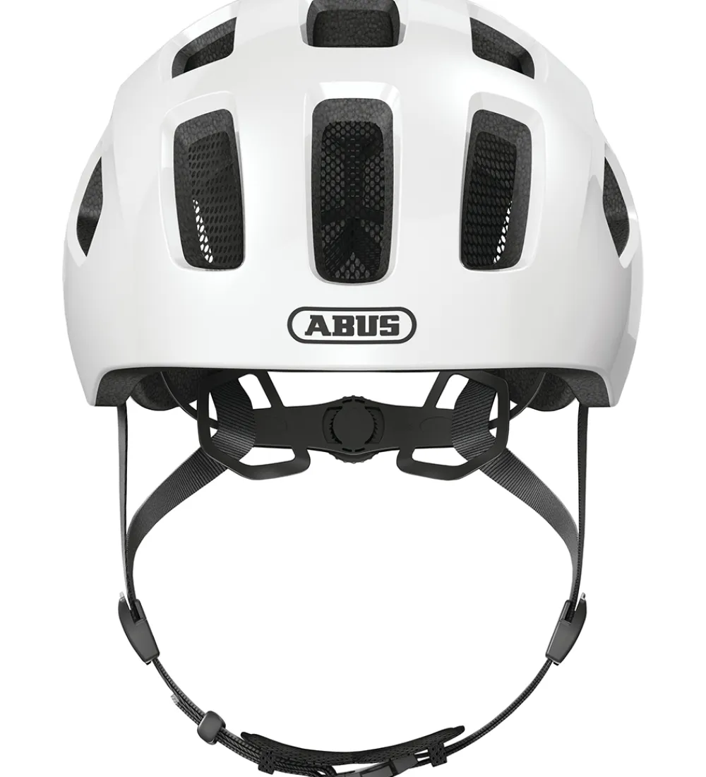 Børnesikkerhed|Cykelhjelme-Abus Cykelhjelm - Youn-I Ace - Pearl White