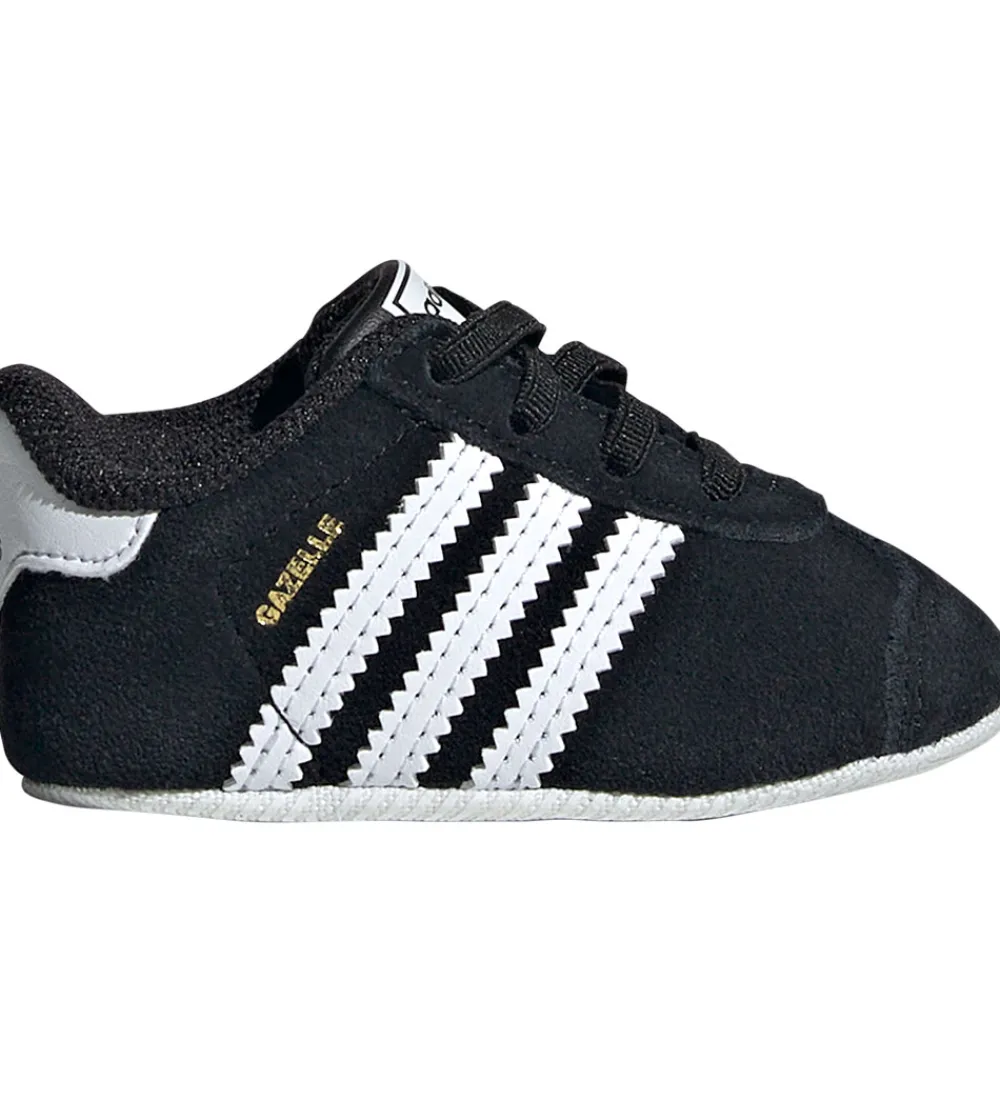 adidas Originals Begyndersko*Begyndersko - Gazelle Crib - Cblack/Ftwwht/Ftww