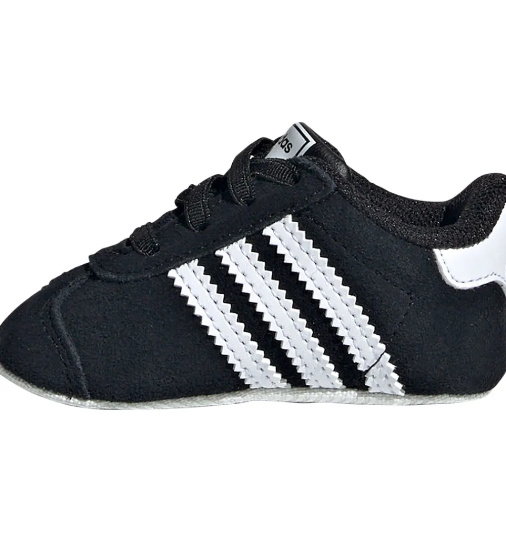 adidas Originals Begyndersko*Begyndersko - Gazelle Crib - Cblack/Ftwwht/Ftww