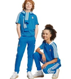 Fodbold-adidas Originals Bukser - Real Madrid - Blue Bird/Hvid