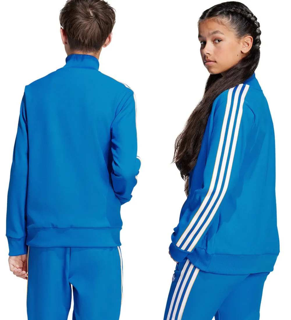 adidas Originals Fodbold*Cardigan - Real Madrid - Blue Bird/Hvid