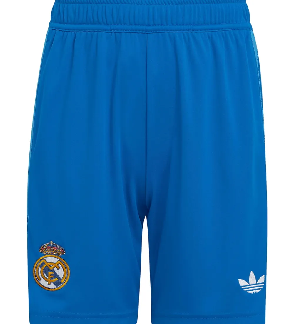 adidas Originals Fodboldtrøjer|Fodboldshorts*Fodboldsæt - Real Madrid 25/26 3. Sæt - Blue
