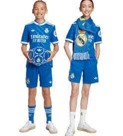 adidas Originals Fodboldtrøjer|Fodboldshorts*Fodboldsæt - Real Madrid 25/26 3. Sæt - Blue