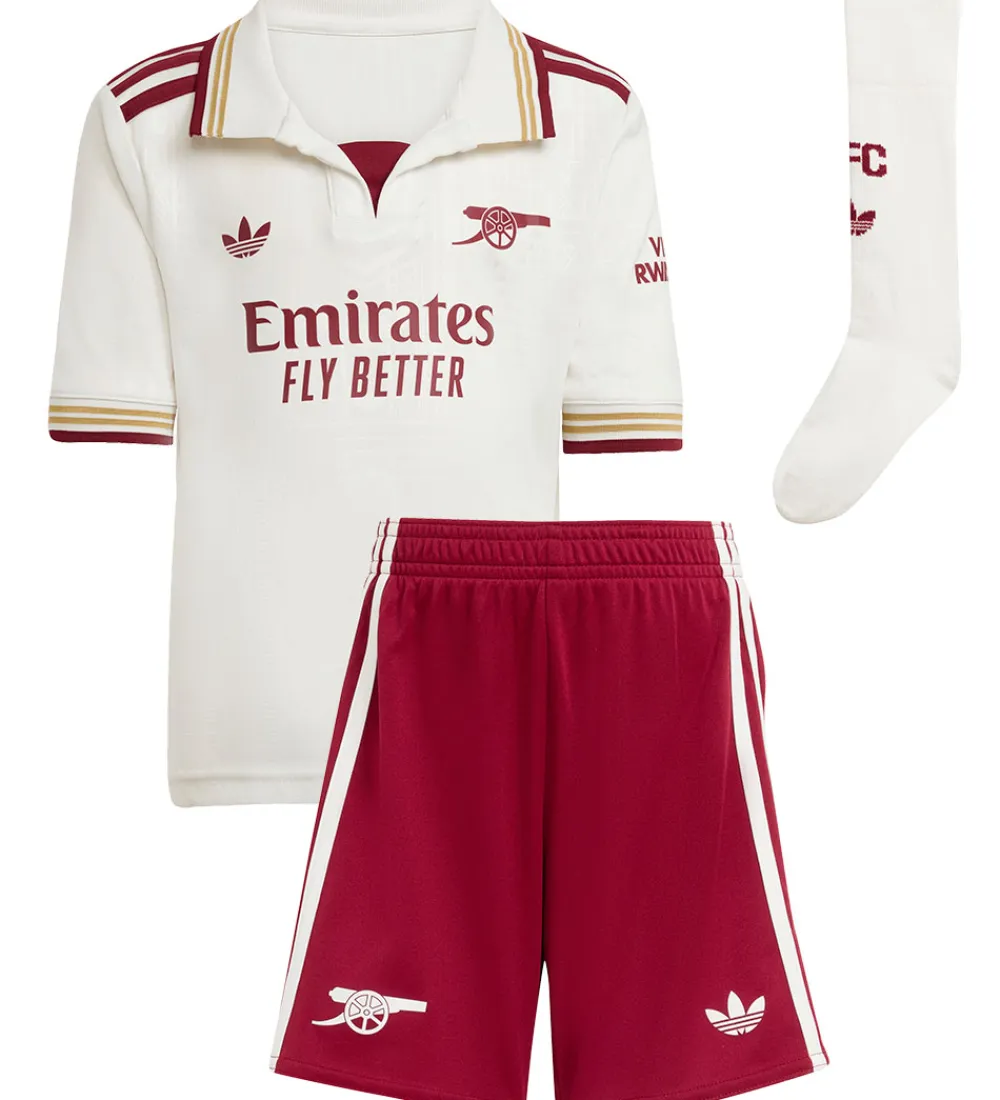 adidas Originals Fodboldtrøjer|Fodboldshorts*Fodboldsæt - AFC 3 Mini - CLOWHI/TECOBU