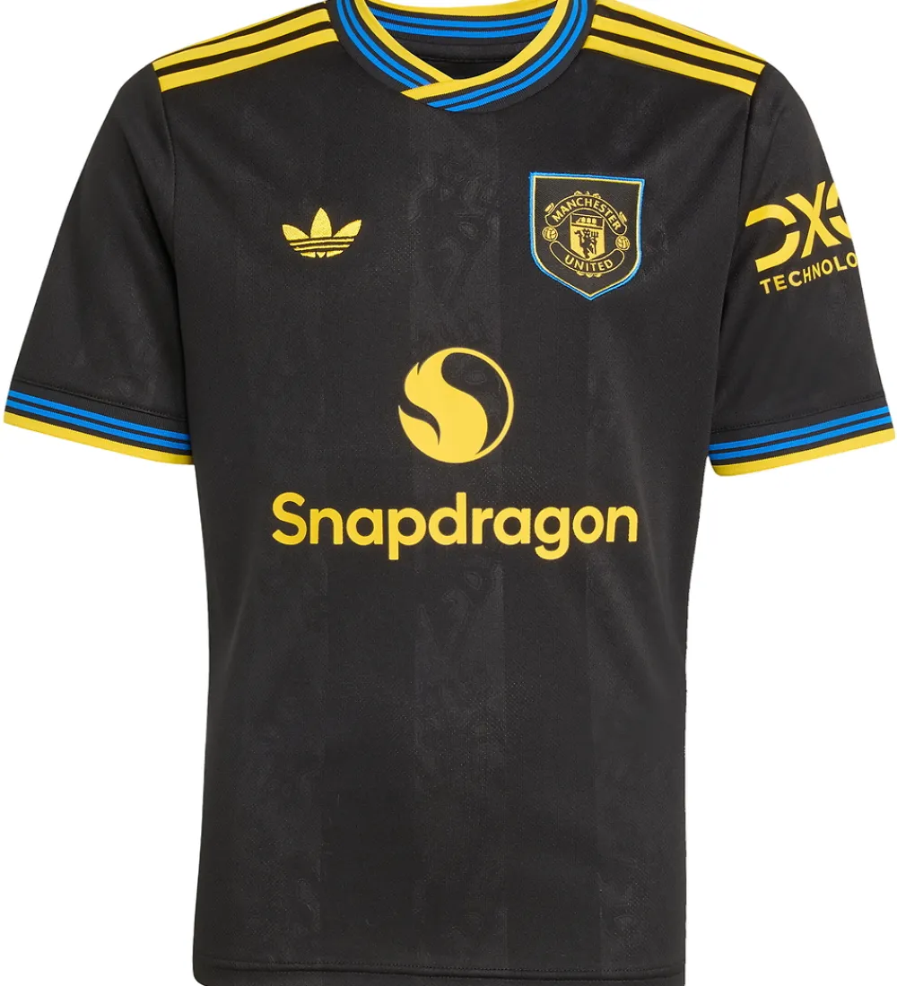 Fodboldtrøjer|Fodbold-adidas Originals Fodboldtrøje - MUFC 3 - Black