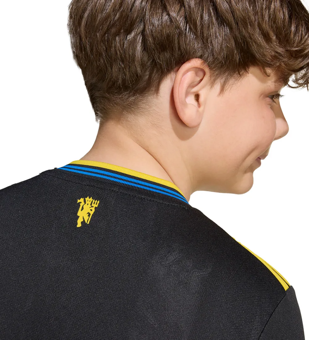 Fodboldtrøjer|Fodbold-adidas Originals Fodboldtrøje - MUFC 3 - Black