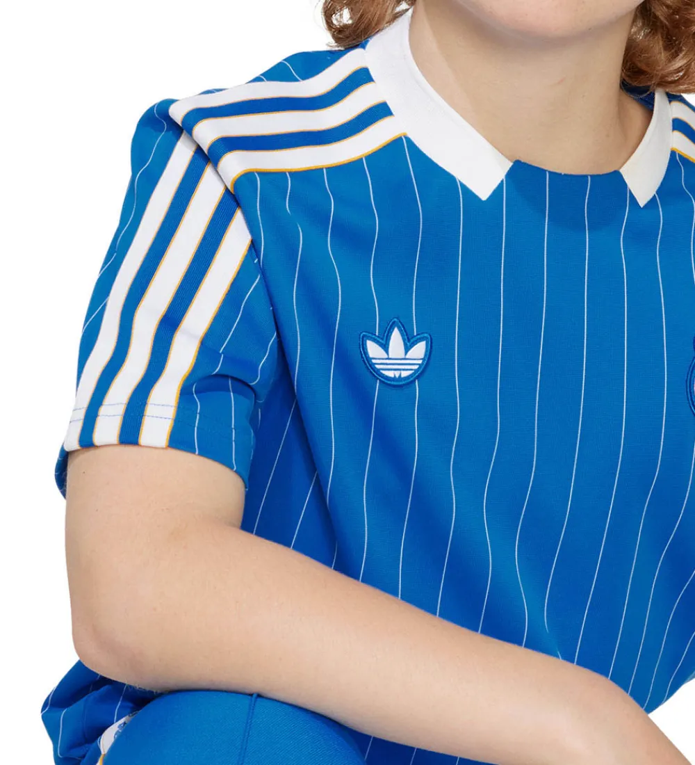 Fodboldtrøjer|Fodbold-adidas Originals Fodboldtrøje - Real Madrid - BLUBIR/WHITE