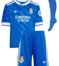 adidas Originals Fodboldtrøjer|Fodboldshorts*Fodboldtrøje - Real 3 Mini - BLUBIR