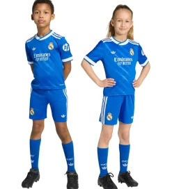 adidas Originals Fodboldtrøjer|Fodboldshorts*Fodboldtrøje - Real 3 Mini - BLUBIR