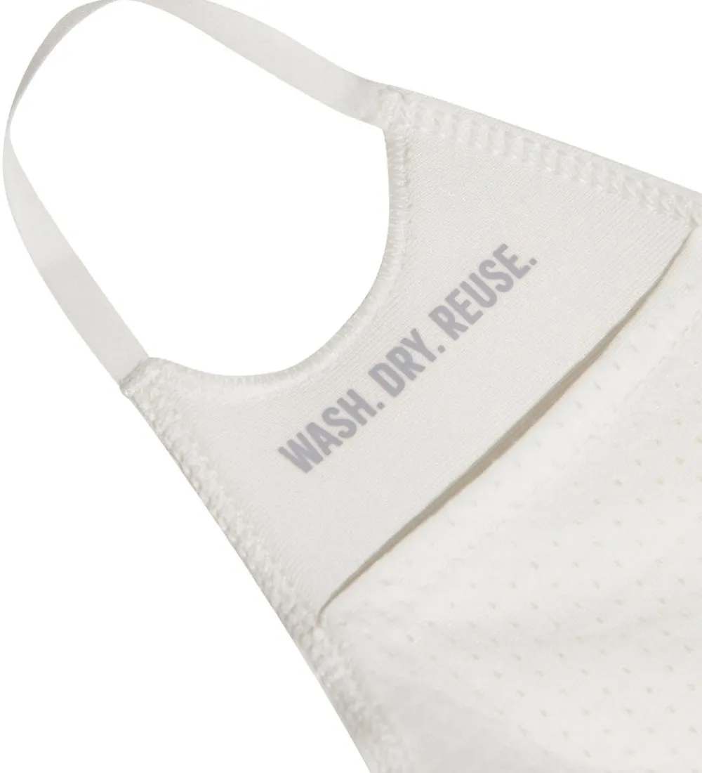 Mundbind-adidas Originals Mundbind - 3-pak - Hvid m. Logo