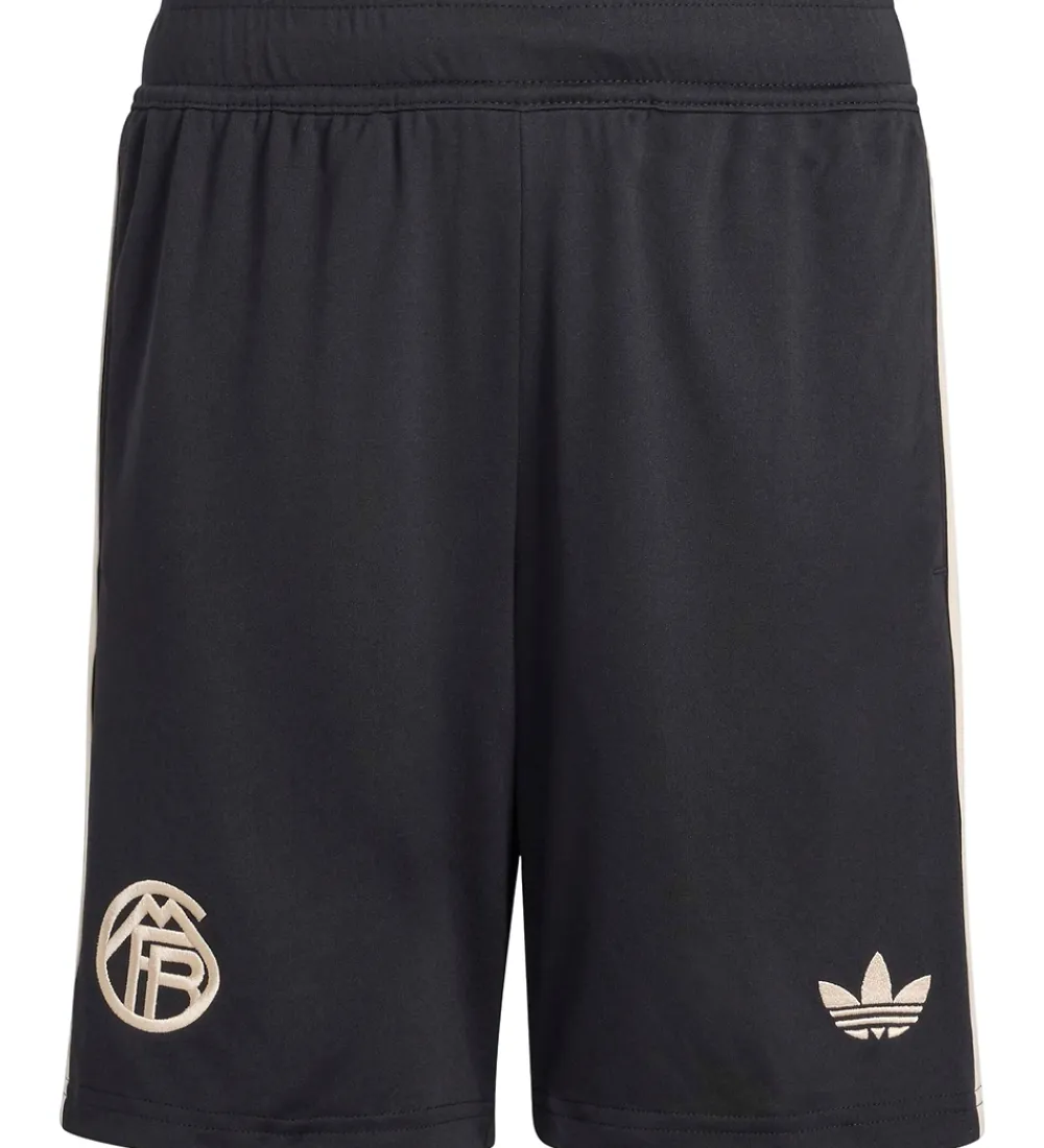 Fodboldshorts|Fodbold-adidas Originals Shorts - FC Bayern München 25/26 3. Sæt - Sort