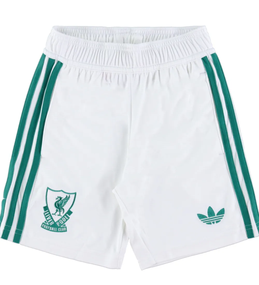 adidas Originals Fodboldshorts|Fodbold*Shorts - Liverpool 25/26 3. Sæt - Hvid