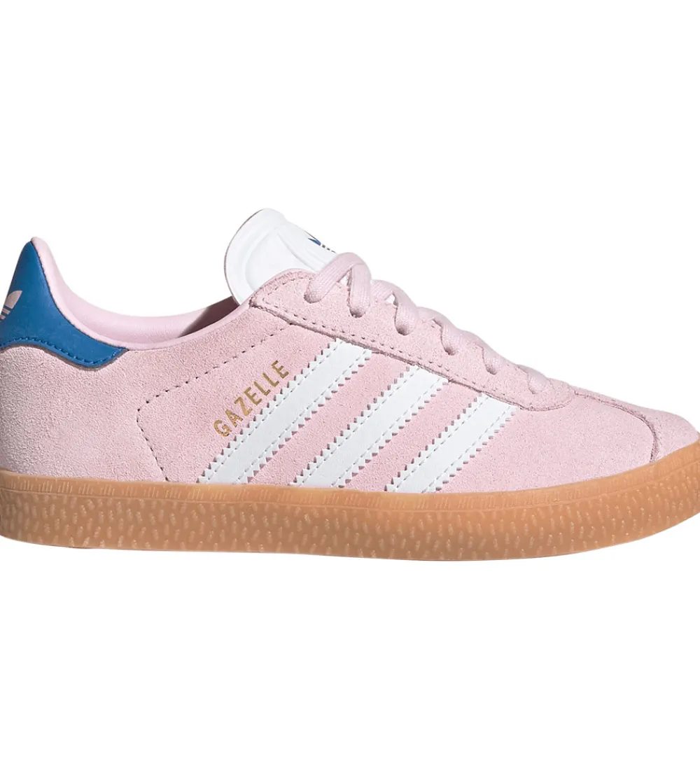 Sneakers-adidas Originals Sko - Gazelle C - Clpink/Ftwwht/Blubir