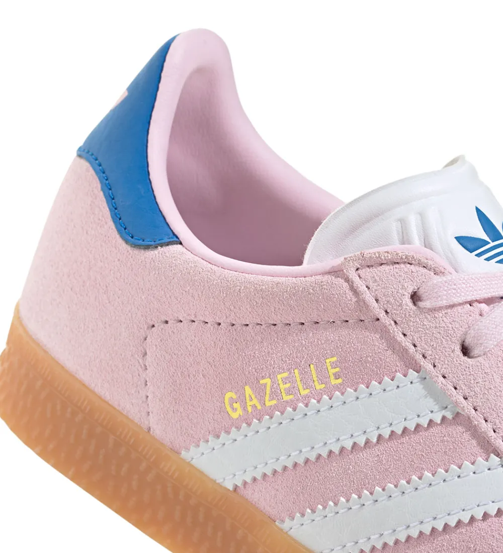 Sneakers-adidas Originals Sko - Gazelle C - Clpink/Ftwwht/Blubir